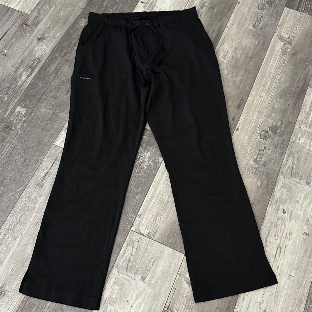 - Healing hands scrub bottoms size large. Brand new no tags